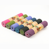 Eco-Friendly Non-Toxic TPE Yoga Mat – 6mm Thickness, Excellent Cushioning, Durable Design – Ideal for Yoga and Exercise