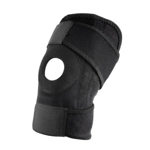 YC Open Patella Knee Support - Single, Adjustable Fit for Optimal Compression and Comfort