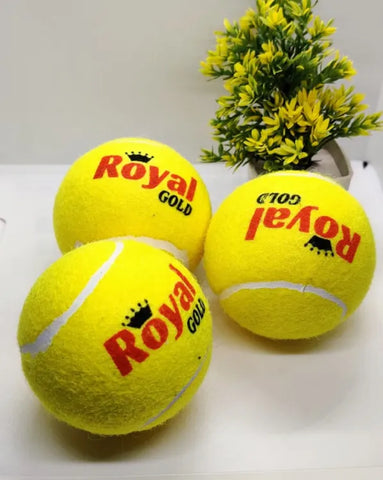 Royal Gold Cricket Tennis Ball – Durable, High-Performance, Quality – Ideal for Practice