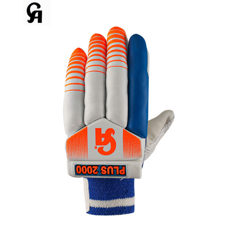 CA Plus 2000 Batting Gloves (Pair) – High-Quality, Protective, Comfortable – Ideal for Cricket