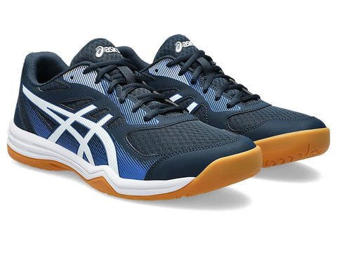 Asics Upcourt 5 French Blue/White For Men – Lightweight, Durable, Cushioned – Ideal for Indoor Court Sports