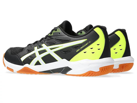 Asics Men's Gel Rocket 11 Indoor Court Shoes – Breathable Mesh Upper, GEL® Cushioning, TRUSSTIC® Stability | Multi-Purpose Performance