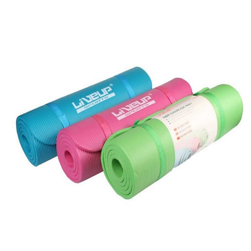 LIVEUP NBR Non-Slip Yoga Mat 12mm