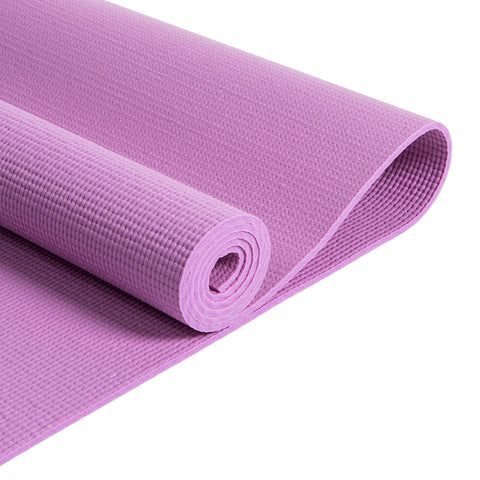 Liveup PVC Yoga & Exercise Mat – 6mm Thickness for Extra Cushioning, Durable PVC Material, Non-Slip Surface for Stability – Ideal for Yoga and Fitness Workouts