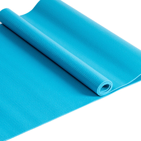 Liveup PVC Yoga & Exercise Mat – 6mm Thickness for Extra Cushioning, Durable PVC Material, Non-Slip Surface for Stability – Ideal for Yoga and Fitness Workouts