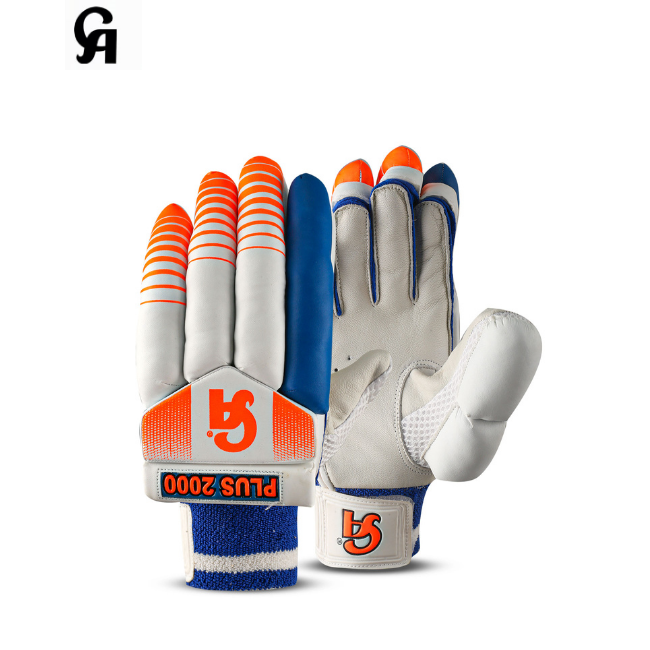 CA Plus 2000 Batting Gloves (Pair) – High-Quality, Protective, Comfortable – Ideal for Cricket