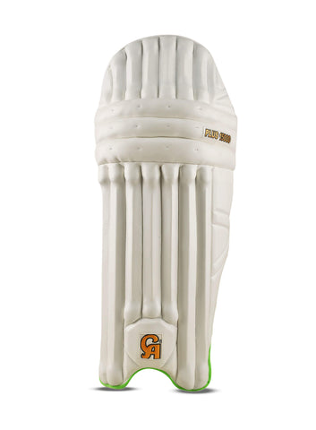 CA Plus 15000 Batting Pads – Lightweight, Double-Foam Protection, DX Rexine Construction | Ideal for Long Innings & Knee Comfort