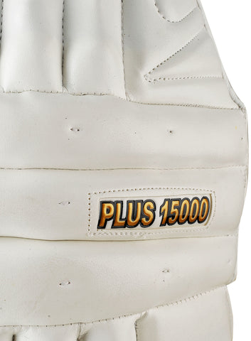 CA Plus 15000 Batting Pads – Lightweight, Double-Foam Protection, DX Rexine Construction | Ideal for Long Innings & Knee Comfort