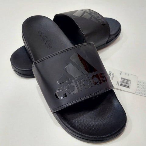 Adidas Adilettes Comfort Slides – All Black – Iconic Style, Versatile Comfort, Slip-On Design – Perfect for Poolside & Everyday Wear | Replica