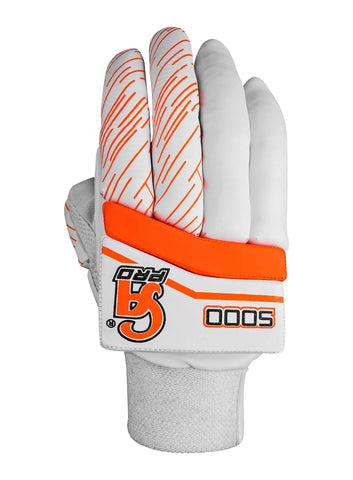 CA Pro 5000 Batting Gloves – Premium Leather, Extra Padding, Flexible Design – Great for Enhanced Protection & Comfort