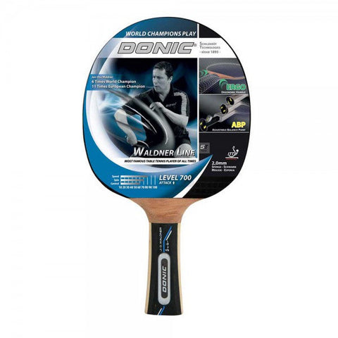 Donic Waldner Level 700 Table Tennis Racket – Reliable Control, Good Speed, Comfortable Handle – Great for Recreational Play