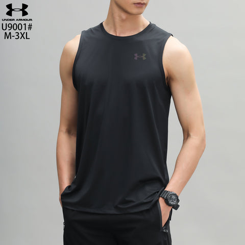 Men's Under Armour Imported HeatGear Sleeveless Replica – Black – Breathable, Lightweight, Comfortable – Activewear | Ideal for Hot Weather Workouts