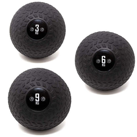 Sonecs Fitness Slam Balls – High-Density Rubber, Textured Surface for Better Grip, Available in Multiple Weights – Ideal for High-Intensity Training and Core Workouts