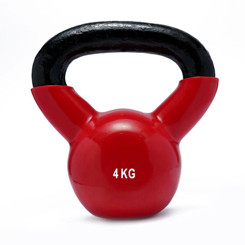 Kettlebell Vinyl Coated Weight– Durable Coating, Comfortable Grip, Versatile Weight – Perfect for Strength Training