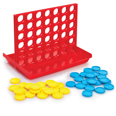 Addo Games 4 in a Row Connect Game – Classic Connect Four for 2 Players, Timeless Strategy Game for All Ages – Perfect for Family Fun