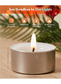 Tea Lights 50 Pcs