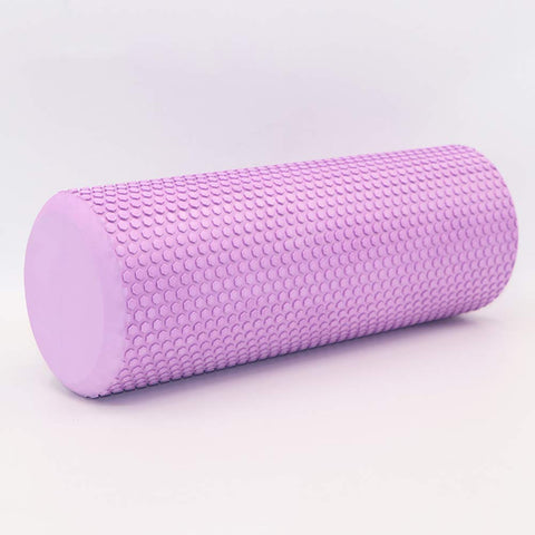 Eva Yoga Foam Massage Roller – 30cm Length, Lightweight Eva Foam, Textured Surface for Enhanced Massage – Ideal for Yoga, Stretching, and Muscle Recovery