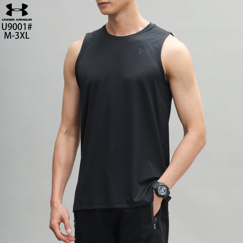 Men's Under Armour Imported HeatGear Sleeveless Replica – Black – Breathable, Lightweight, Comfortable – Activewear | Ideal for Hot Weather Workouts