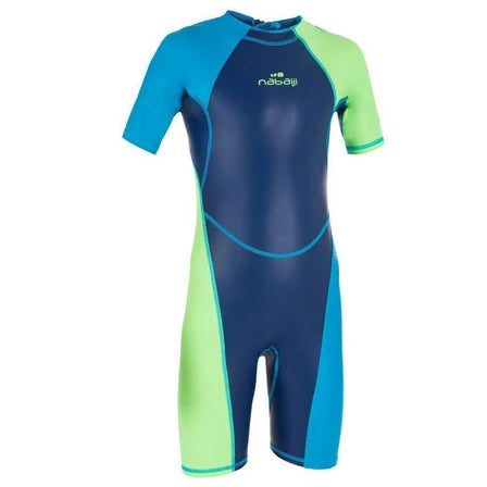 Nabaiji Boys Swimming Wetsuit – Comfort Fit, UV Protection, Quick-Drying – Swimwear | Perfect for Young Swimmers and Water Activities