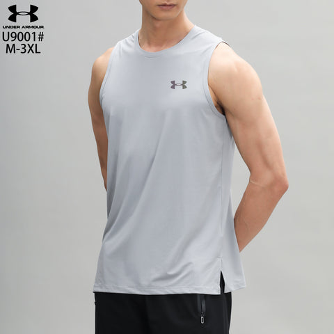 Men's Under Armour Imported Replica HeatGear Sleeveless – Grey – Breathable, Lightweight, Comfortable – Activewear | Perfect for Intense Training