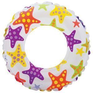 Intex Lively Print Swim Rings 20" – (3-6 Years) – Colorful, Safe, Adjustable – Swim Floaties | Perfect for Young Children