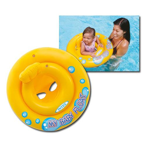 Intex My Baby Floats 26.5 Diameter – (1-2 Years) – Safe, Comfortable, Easy-to-Use – Baby Floatation Device | Ideal for Early Water Fun