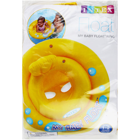 Intex My Baby Floats 26.5 Diameter – (1-2 Years) – Safe, Comfortable, Easy-to-Use – Baby Floatation Device | Ideal for Early Water Fun