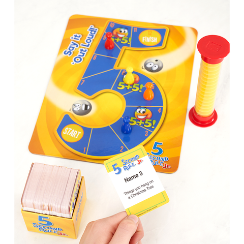 Interplay 5 Second Rule Jr. – Fast Thinking, Family Fun, 3-6 Players – Party Game | Hilarious Quick Reactions