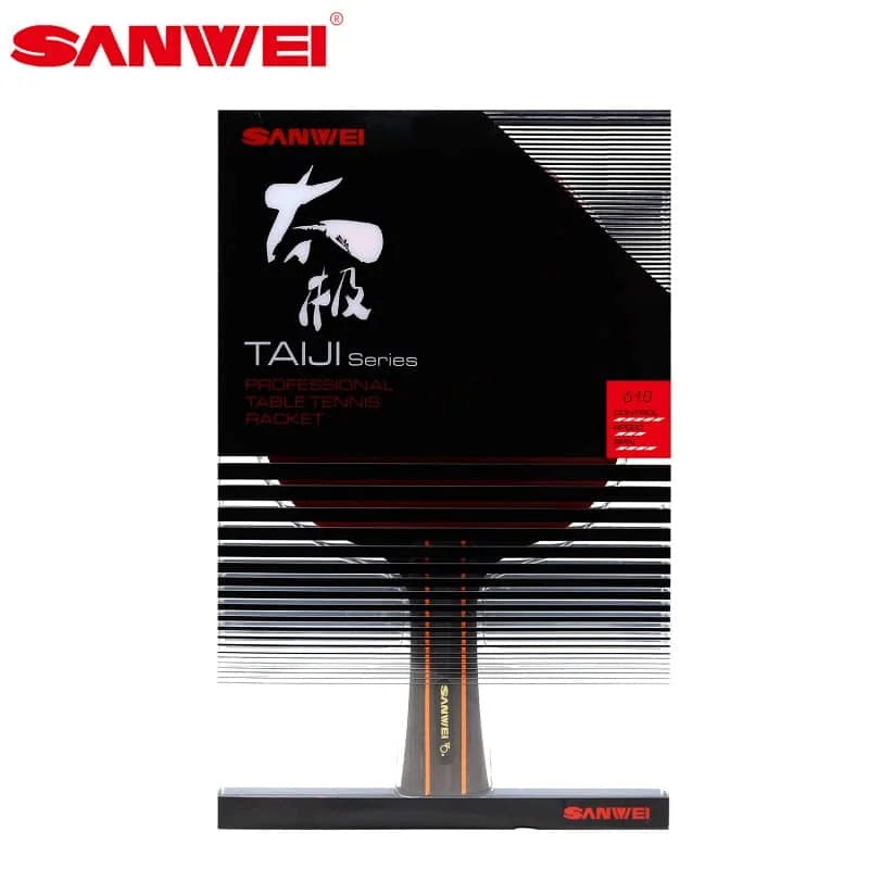 Sanwei TAIJI 610 Professional Table Tennis Racket – Superior Spin, Enhanced Durability, Comfortable Handle – Perfect for Competitive Play