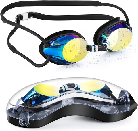 Sonecs Basics Unisex-Adults Swim Goggles – Comfortable, Adjustable, High-Quality – Ideal for Swimming