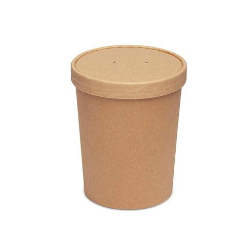 Takeaway Tubs 8/12/16 oz – Ideal for Ice Cream & Soup, Eco-Friendly Disposable Food Packaging