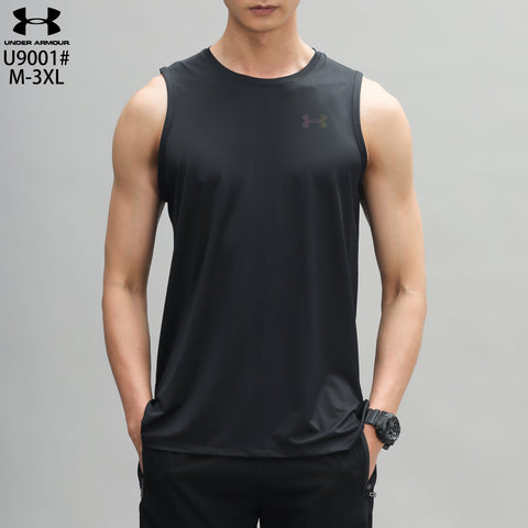 Men's Under Armour Imported HeatGear Sleeveless Replica – Black – Breathable, Lightweight, Comfortable – Activewear | Ideal for Hot Weather Workouts