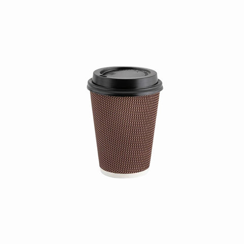 Ripple Wall Coffee Cups – 8 oz Coffee Cups with Ripple Wall – Disposable Cups and Glasses | Disposables