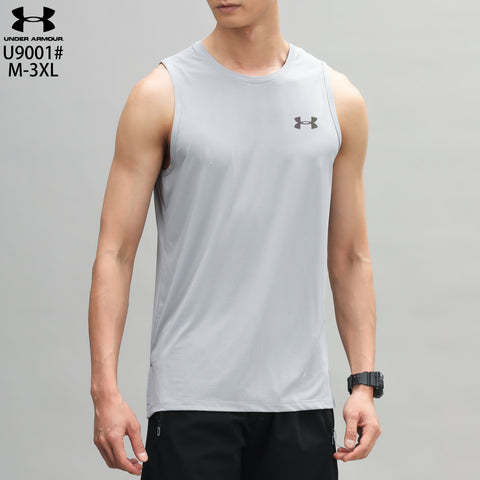 Men's Under Armour Imported Replica HeatGear Sleeveless – Grey – Breathable, Lightweight, Comfortable – Activewear | Perfect for Intense Training