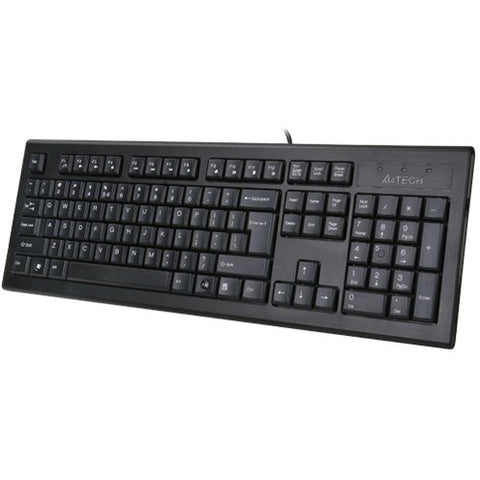 A4 Tech KR-85 ComfortKey Keyboard – Ergonomic Design, RoundEdge Keycaps, Comfortable Typing | Keyboard