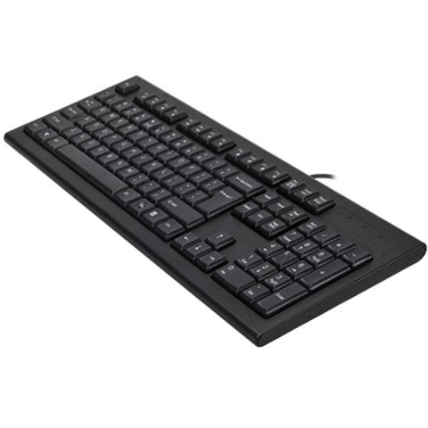 A4 Tech KR-85 ComfortKey Keyboard – Ergonomic Design, RoundEdge Keycaps, Comfortable Typing | Keyboard