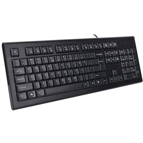 A4 Tech KR-85 ComfortKey Keyboard – Ergonomic Design, RoundEdge Keycaps, Comfortable Typing | Keyboard