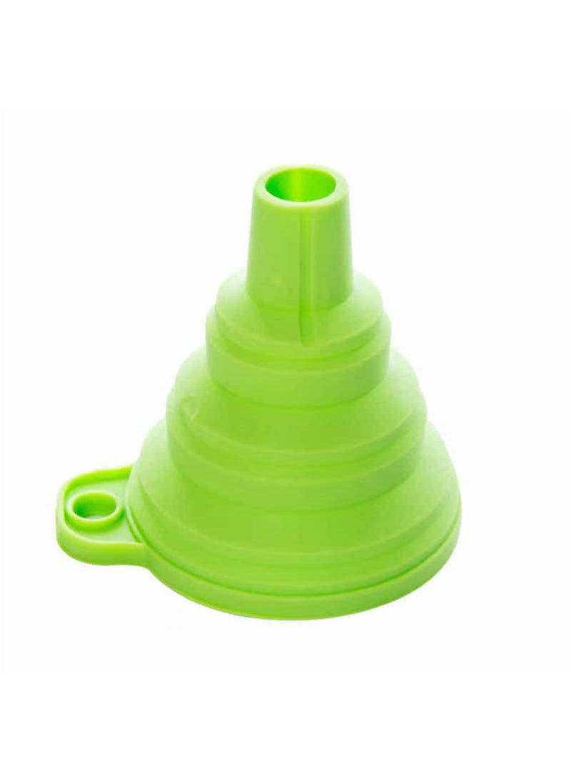 AZ Silicone Foldable Funnel – Compact, Heat-Resistant, Durable | Kitchen Essential for Easy Pouring