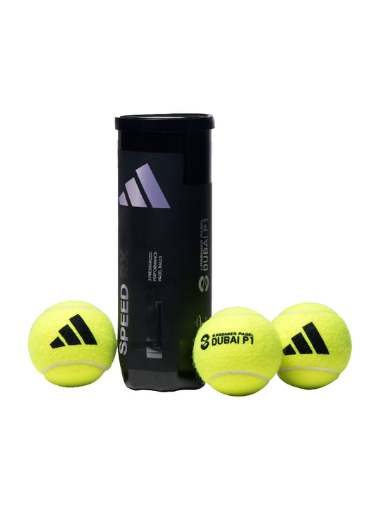 Adidas Speed RX Black Dubai Edition Padel Balls | High-Performance & Durable Play