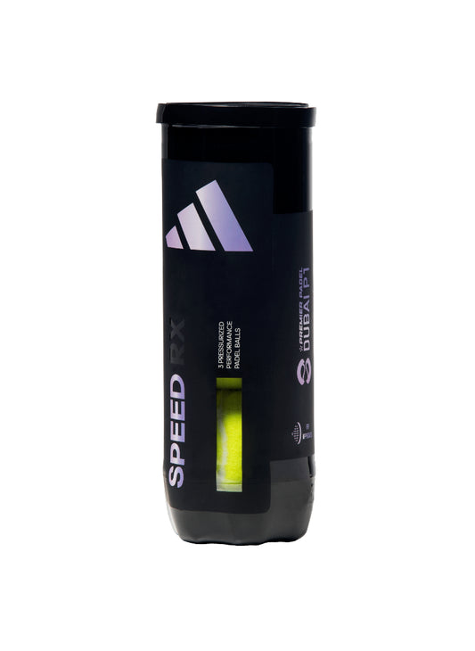 Adidas Speed RX Black Dubai Edition Padel Balls | High-Performance & Durable Play