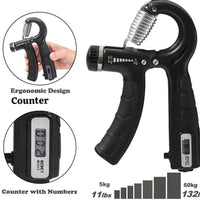 Adjustable Hand Gripper With Counter