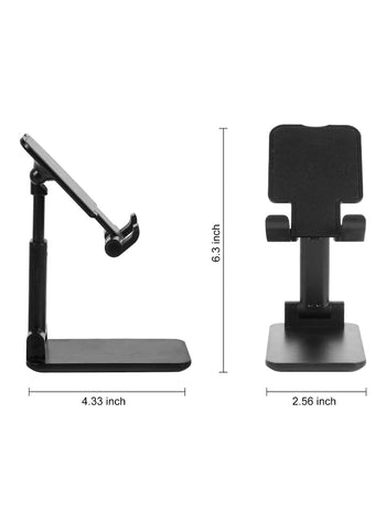 Adjustable Mobile Phone Holder for Desk – Compatible with Tablets and Smartphones, Sturdy Design – Perfect for Study or Office Use | Reliable and Versatile