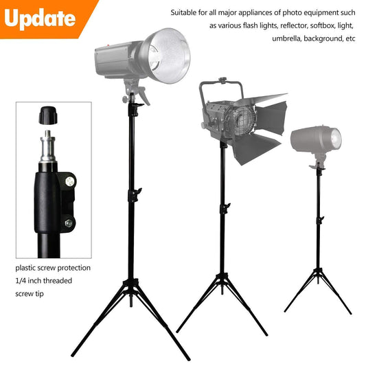 Portable Aluminium Tripod Stand With Mobile Holder