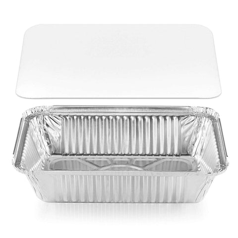 Aluminum Foil Containers 1350ml F4 – 1350ml Aluminum Foil Food Containers – Disposable Food Packaging | Disposables