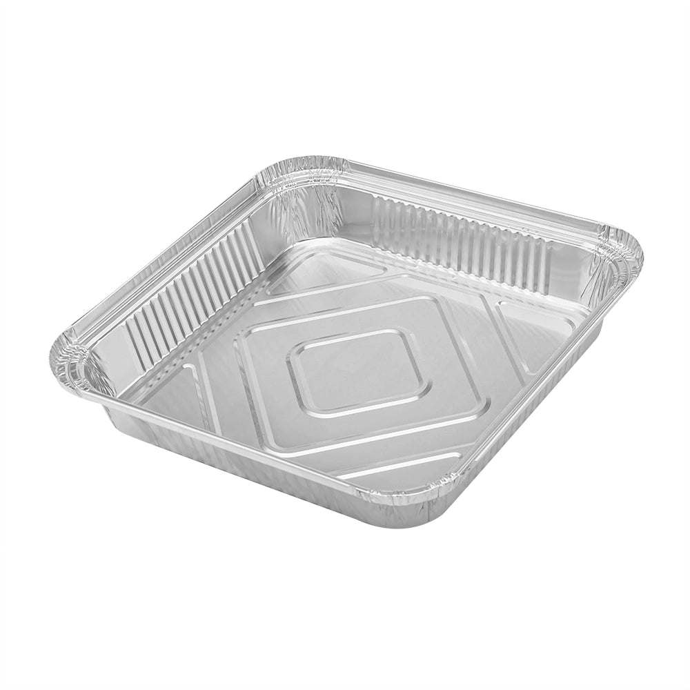 Aluminum Foil Containers 1550ml F6 – 1550ml Aluminum Foil Food Containers – Disposable Food Packaging | Disposables