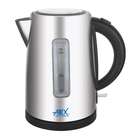 Anex Deluxe Kettle 4047 – 1.7L Capacity, 2200W, Auto Power Cut-Off, Fast Boiling – Stylish and Safe Electric Kettle