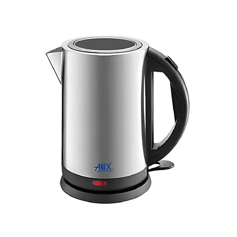 Anex Deluxe Kettle AG-4058 – 1.7L Capacity, 1500W, Stainless Steel Body, Auto Shut-Off – Stylish and Efficient Electric Kettle