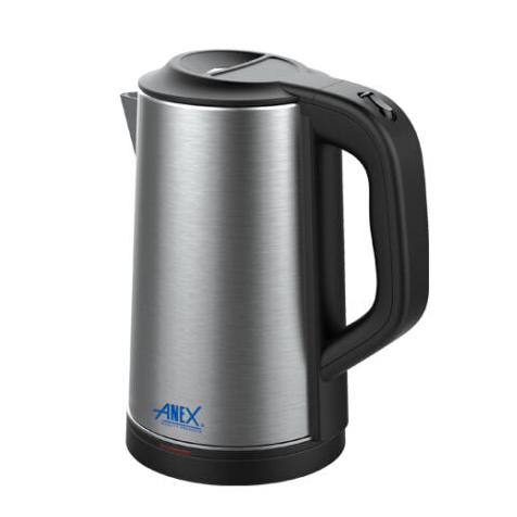 Anex Deluxe Kettle AG-4058 – 1.7L Capacity, 1500W, Stainless Steel Body, Auto Shut-Off – Stylish and Efficient Electric Kettle