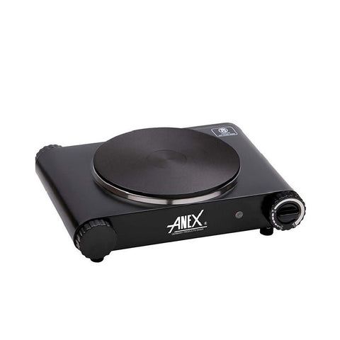 Anex Hot Plate 2061 – 1500W Deluxe Model with Cast Iron Plate, Thermostat Control, Safety Features – Hot Plate