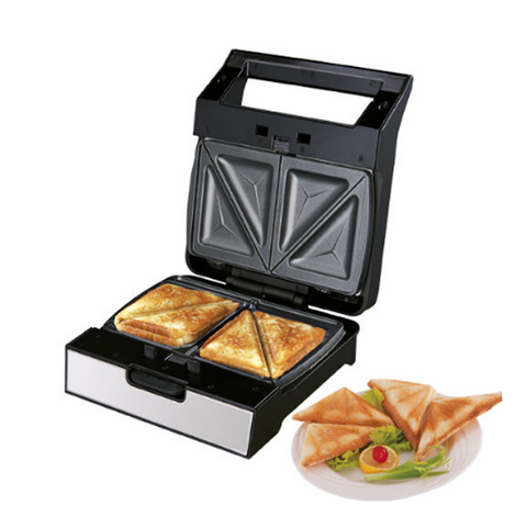 Anex 3-in-1 Sandwich Maker AG-2039C – 700-800W, Non-Stick Coating, Waffle, Sandwich & Grill Plates, Stainless Steel Cover – Sandwich Maker